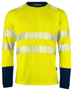 6014 T-SHIRT LONG SLEEVE EN ISO 20471 CLASS 3/2
