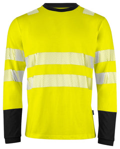 6014 T-SHIRT LONG SLEEVE EN ISO 20471 CLASS 3/2