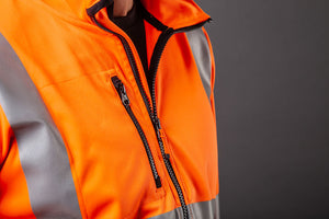 6105 SOFTSHELL JACKET LITE EN ISO 20471 CLASS 3