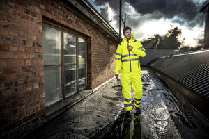6450 Rain Jacket En Iso 20471 Class 3/2